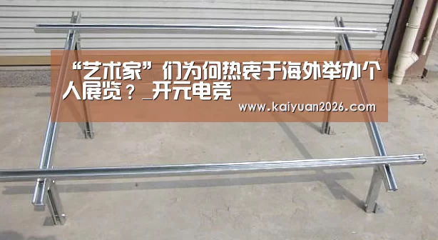 “艺术家”们为何热衷于海外举办个人展览?_开元电竞(图3) 开元APP